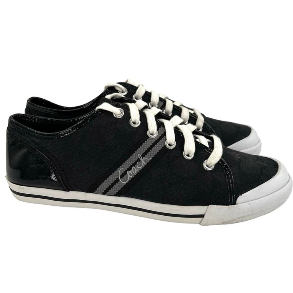 Coach Black and White Sneakers